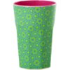 Green and Turquoise Marrakesh Print Latte Cup RICE DK