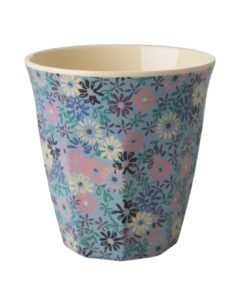 Small Flower Print Medium Cup RICE DK