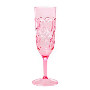 Pink Champagne Flute