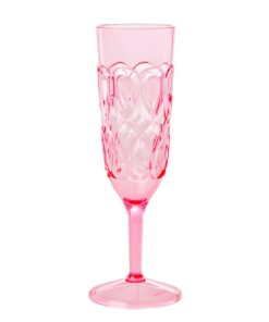 Pink Champagne Flute