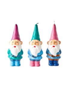 RICE Gnome Candles all colours