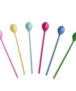 Long Spoons in 6 Classic Colours by RICE