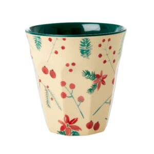 RICE Medium Melamine Cup 2020 Xmas Print