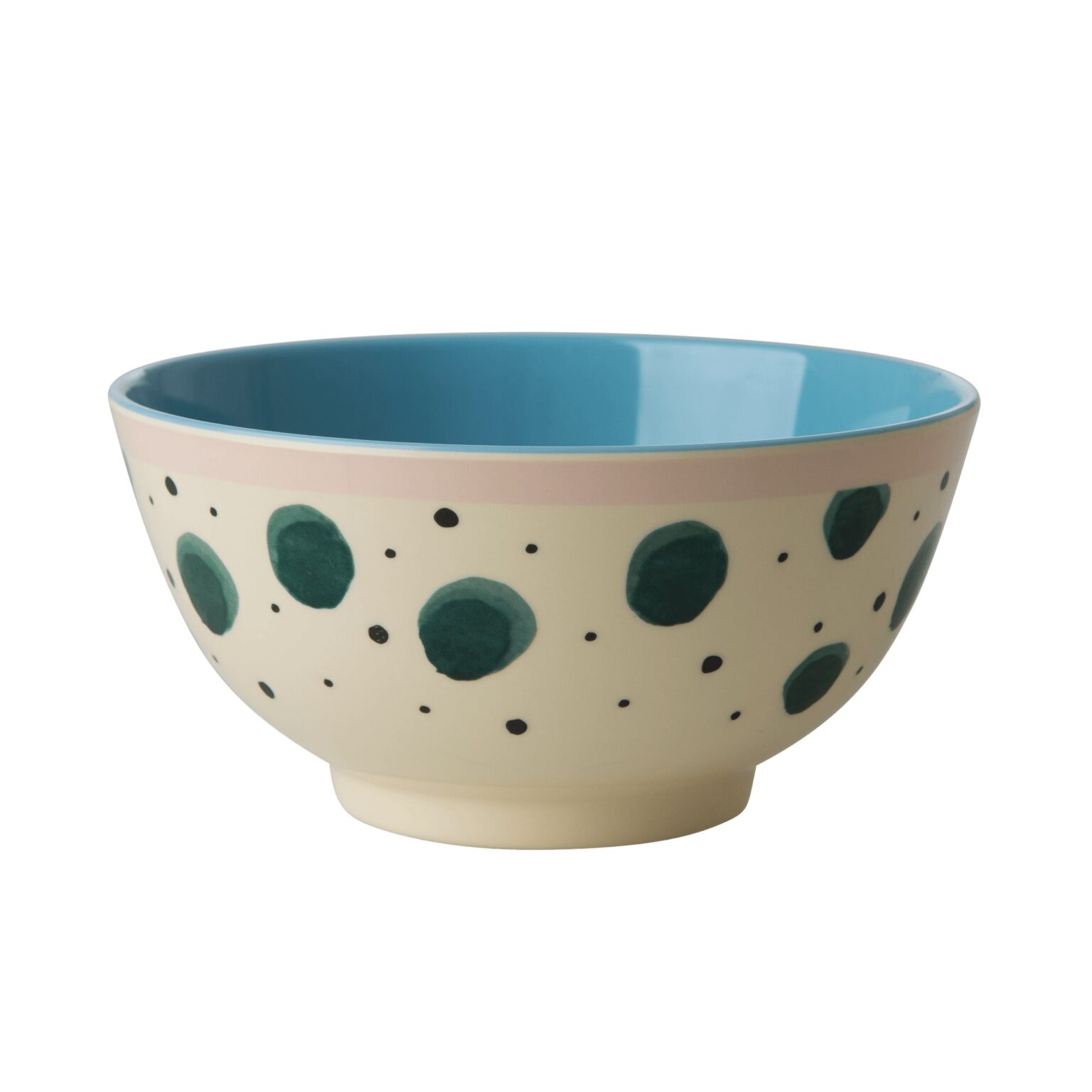 Melamine Medium Bowl Watercolour Splash Print by Rice DK Bowls, RICE