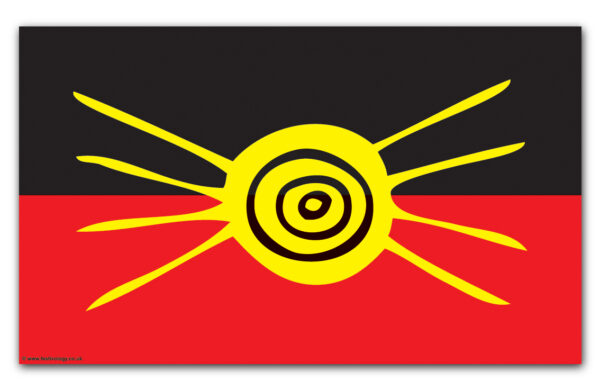 Let’s meet up – Aboriginal Style Flag