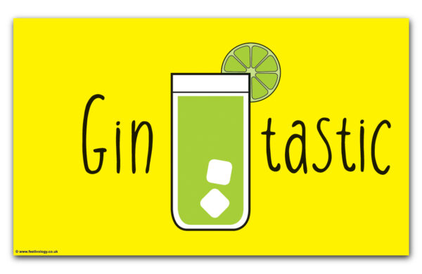 Gintastic – Is it Gin O’clock Flag