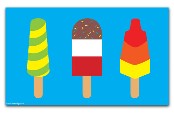 Ice Lollies – which would you choose? Flag
