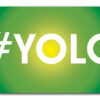 #YOLO – says it all! Flag