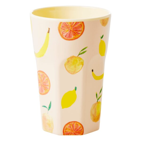 Fruity Print Latte Cup