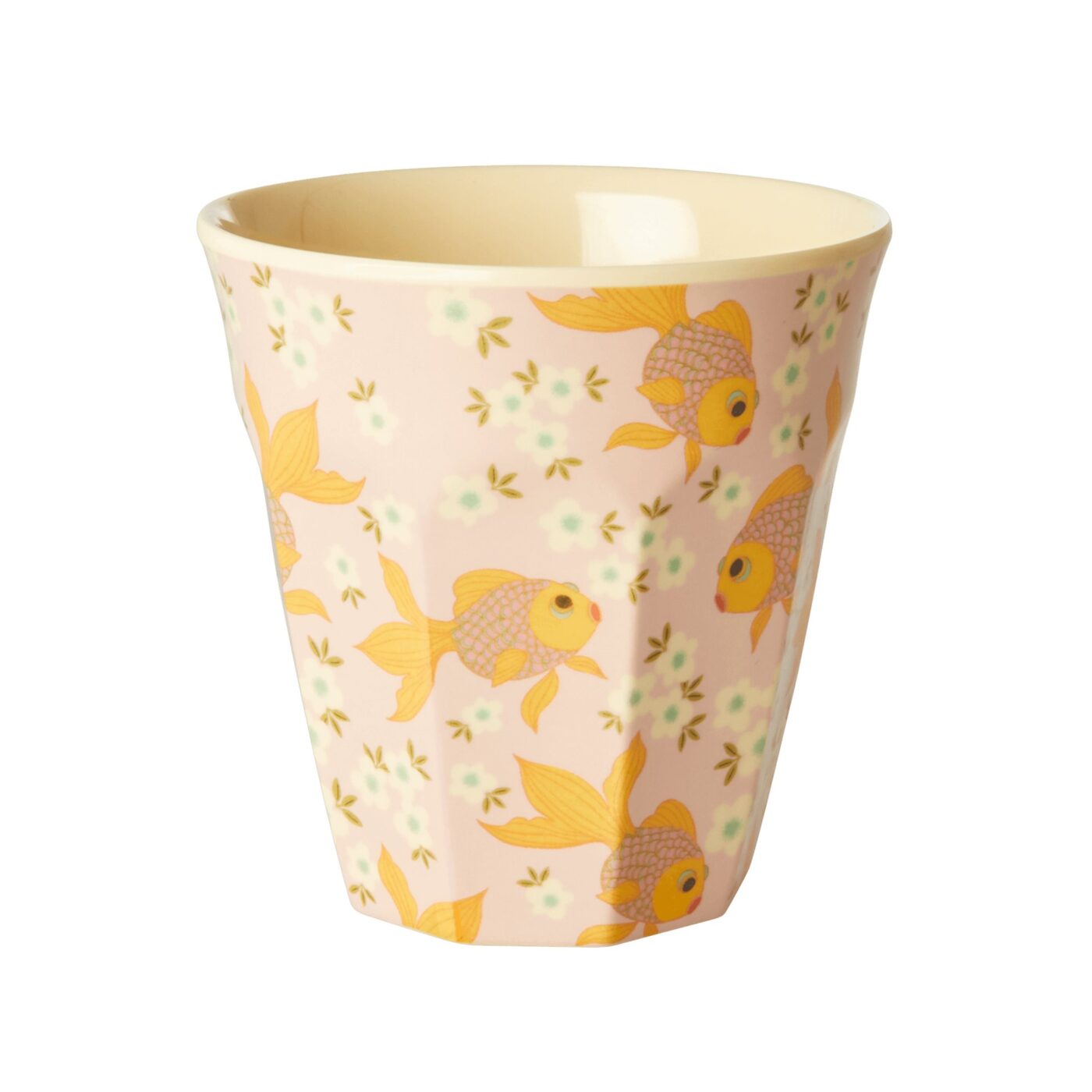 Melamine Medium Cup Goldfish Print by Rice DK Cups, RICE The