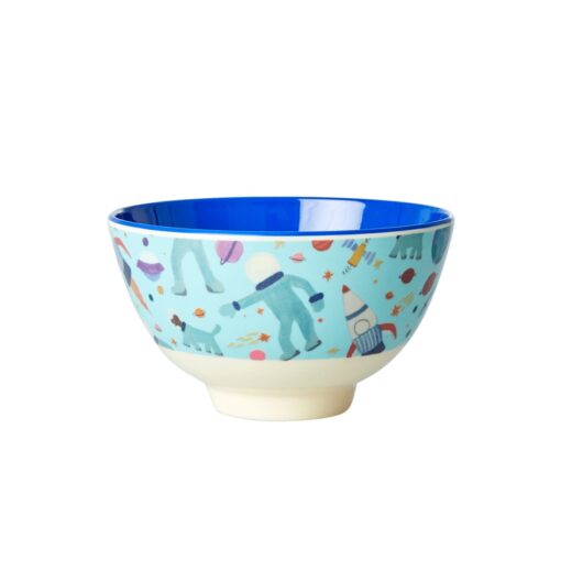 Melamine Small Bowl Space Print by Rice DK