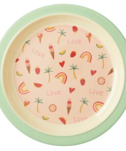 You go girl print kids plate