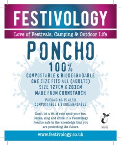 Festivology Poncho Insert