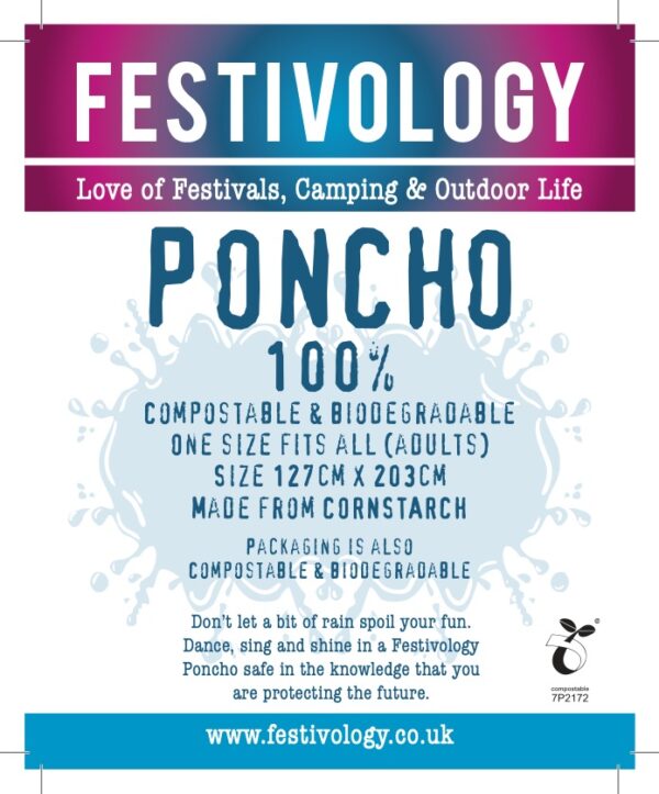 Festivology Poncho Insert