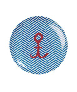 Sailor Stripe with Anchor Plate