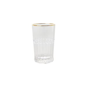 Acrylic Tumbler with Gold Edge