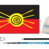 Aboriginal Style Festivology Flag Pole Kit