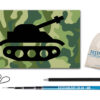 Camo Tank Festivology Flag Pole Kit