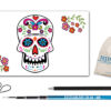 Day of the Dead Festivology Flag Pole Kit