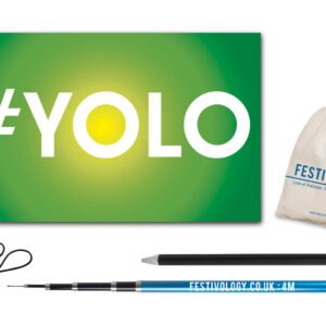 #YOLO Festivology Flag Pole Kit