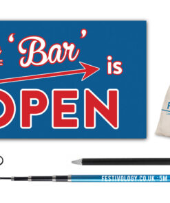 Bar is Open_5M Flag Kit