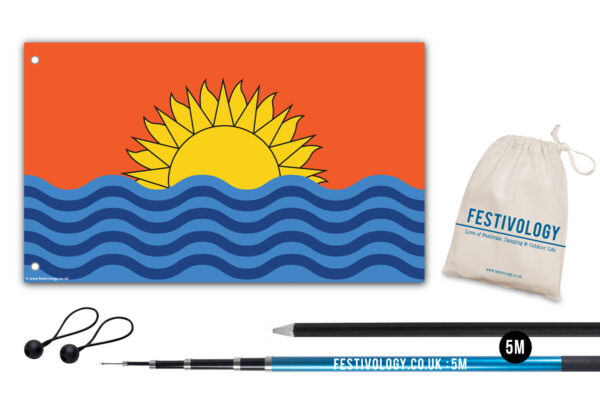 Sea and Sun_5M Flag Kit