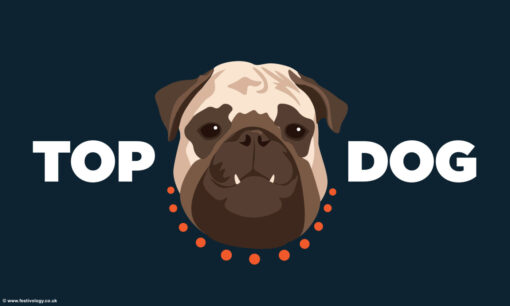 Top Dog Flag - by Festivology