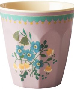 Dusky lavender with flowers print
