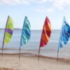 Half moon Festival Flags
