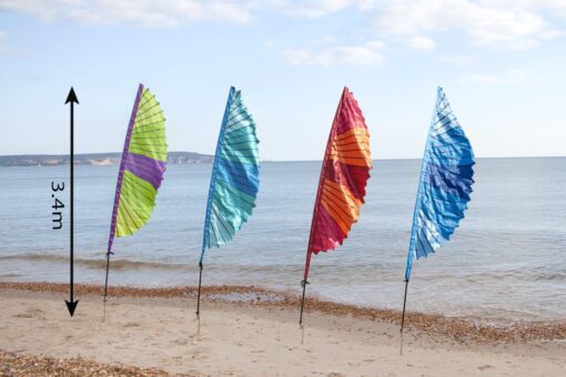 Half moon Festival Flags