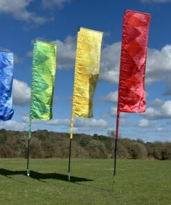 Square Top Festival Flag Shades of