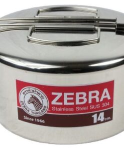 14cm Zebra Camping Pot