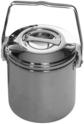 Marmite Camping ZEBRA 16cm - Acier Inoxydable - Avec Poignée Et Boucle - Occasion En état De Marche