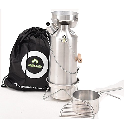 Ghillie Aluminium Kettle & Full Cook kit Adventurer 1.5L Cooking