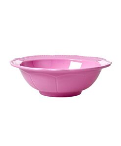 "New Look" Melamine Bowl in Dark Pink by RICE