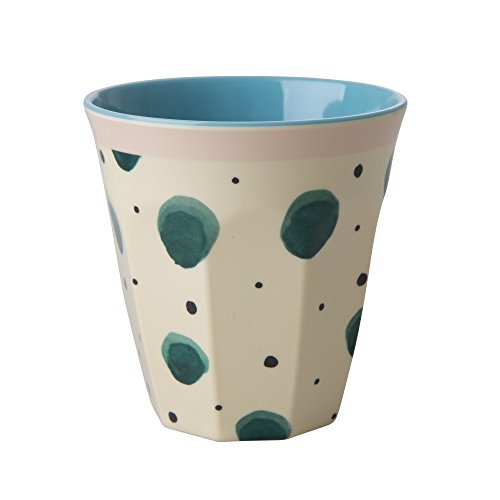 RICE-Melamine-Cup-Two-Tone-with-Watercolor-Splash-Print-B078W948MC