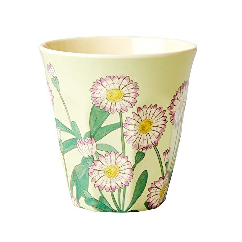 RICE-Melamine-Cup-with-Daisy-Print-B07MYMX3CF