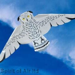 Snowy Owl Single Line Bird Of Prey Kite