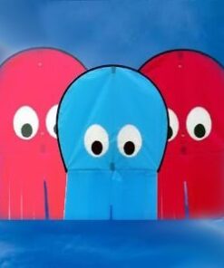 Spirit of Air Flying Creature Kite Ollie Octopus in Blue